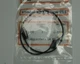 Lot of Four Black Pomona Stacking Pin Tip Plug Patch Cord P-12-0