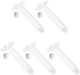 Nordson-EFD 7366040 Barrels | 10cc Clear | White Piston for most fluids | 100/BX