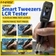 FNIRSI LCR-ST1 Mini Smart Tweezer LCR SMD ESR Tester Ohm Cap Inductance Diode Me