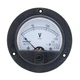 Baomain Round Voltmeter Voltage Meter 62T2 Gauge Analog Panel Class 2.5 AC 150V