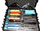 New Black Pelican 1600 case includes  precut 18 Pistol foam free nameplate