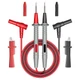 Goupchn Multimeter Test Leads Kit Banana Plug with Push On Alligator Clips... 