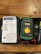 Greenlee Dm-20 Digital Multimeter With Probes And Tester Complete Set