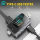 FNIRSI FNAC-28 2-in-1 Type-C USB Tester Voltmeter Ammeter Voltage Current Meter