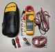 Fluke 323 Multimeter - True RMS Clamp Meter with Leads and Case