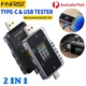 FNIRSI 2IN1 Digital Voltmeter Type C USB Tester Current Voltage Meter Detection
