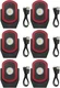 Maxxeon MXN00810 WorkStar Cyclops USB-C Rechargeable LED Work Light, Pack of 6 L