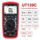 UNI-T UT139C True RMS Digital Multimeter Ammeter Auto/Manual Range Data Hold