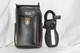 Vintage Amprobe RS-3 analog AC clamp meter, leads, case, Made in USA