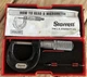 Starrett T436.1XRL-1 Outside Micrometer - 0-1 in Range