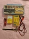 Vintage Lot A W Sperry SP-5A & Vicor Analog Multimeters & Electrical Repair Kit 