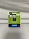 DYMO Genuine SD45803 / S0720830 D1 Label Tape BLACK on WHITE- 19mm x 7m