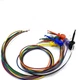 E-Z-HOOK Mini-Hook to Lead Only Test 24" (22 AWG PVC) - Set of 10: 