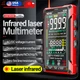 ANENG 622B Digital Smart Multimeter Auto Range DC/AC Meter infrared Laser Lamp