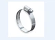 Breeze Power-Seal Stainless Steel Hose Clamp, Worm-Drive, SAE Size 80, 2-1/2" to