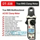 1pc New For CEM DT-338 True RMS Mini Clamp Meter Temperature Measuring 600V
