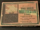 22-204A Multitester Micronta Range Doubler Multi-meter 43 ranges w/Box & Manual