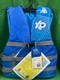 X2O Universal Adult Life Vest Water Ski Jacket Type III PFD Blue 30"-52&rdquo;