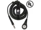 Desco 09188 - Jewel single wire MagSnap adjustable metal wrist strap - straight