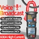 ANENG AT619 Digital Voice Broadcast Multimeter Professional AC/DC Clamp Meter