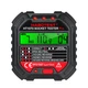 90-250V HABOTEST RCD/GFCI Outlet Tester Socket Tester With Voltage Display Y0E4