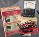 Radio Shack Tandy Micronta 1,000 OHMS/VOLT Multitester #22-027B w/Box & Cables