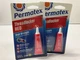 (2) Permatex 27100 High-Strength Threadlocker Red Compound 0.20oz Tube