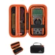 Portable Hard Case for Klein Tools 69149P/MM320KIT Multimeter - Two Compartments