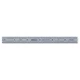 MITUTOYO 182-203 Steel Rule,Flexible,6 In,32/64/10/100ths PK 6