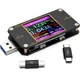 YOJOCK USB Tester Meter USB C Voltage Tester, 2-in-1 Digital USB Current Watt...