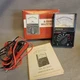 Vintage NOS Micronta 8 Range Multitester No. 22-212, 2000 OHMS/Volt with Manual