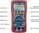 AstroAI Digital Multimeter, TRMS 4000 Counts Volt Meter Manual and Auto Rangi...