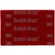 3M  PRO Hand Pad With Aluminum Oxide Grit 6"" x 9"" 20 Pads 3m 7100023339 Red