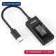YOJOCK USB C Tester Power Meter 4-30V 0-6.5A Digital Multimeter, Type C Voltage