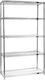 Quantum Storage Systems - Wr86-2424c-5 - Wire 5 Shelf Starter Kit Chrome 86in