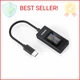 YOJOCK USB C Tester Power Meter 4-30V 0-6.5A Digital Multimeter, Type C Voltage