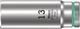 Wera Tools 5004510001 8790 Hma Deep 1/4In. Socket, 13X50 MM, 1EA