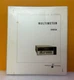 HP / Agilent 03465-90005 Multimeter 3465A Operating & Service Manual.