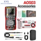 3-in-1 ANENG AOS03 Handheld Digital Multimeter + Oscilloscope + Signal Generator