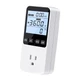 FORIOT Upgraded Watt Meter, Plug-in Socket Power Meter with LCD white 