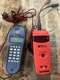 Fluke TS25D and HARRIS TS100 Cable Fault Finder with Leads Tested Working Used