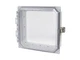 Allied Moulded AMHMI66CCL - 6 x 6 HMI COVER KIT HINGED SNAP LATCH CLEAR COVER