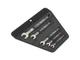 Wera 05020240001 - 6003 Joker 5pc Combination Wrench Set Imperial in textile