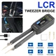 FNIRSI LCR-ST1 Mini Smart Tweezer LCR SMD ESR Tester Ohm Capacitance Diode Test*