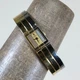 Vtg Seiko Lassale Women 1E50-5009 Dress Square Tri-Color Quartz Watch 6 1/4"