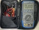 HoldPeak HP-760H True RMS Digital Multimeter Tested Working w/ Case Leads Temp