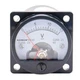 Baomain Round Analog Dial Panel Meter Voltmeter Gauge SO-45 DC 0-15V Class...