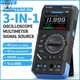 FNIRSI DST-210 DST-201 Digital Oscilloscope Multimeter Signal Generator AC/DC