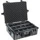 Pelican 1604 Waterproof 1600 Case (Black, Dividers) | MPN# 1600-004-110