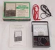 Micronta 22-204A Range Doubler Multitester Analog VOM Meter w/ Leads & Box WORKS